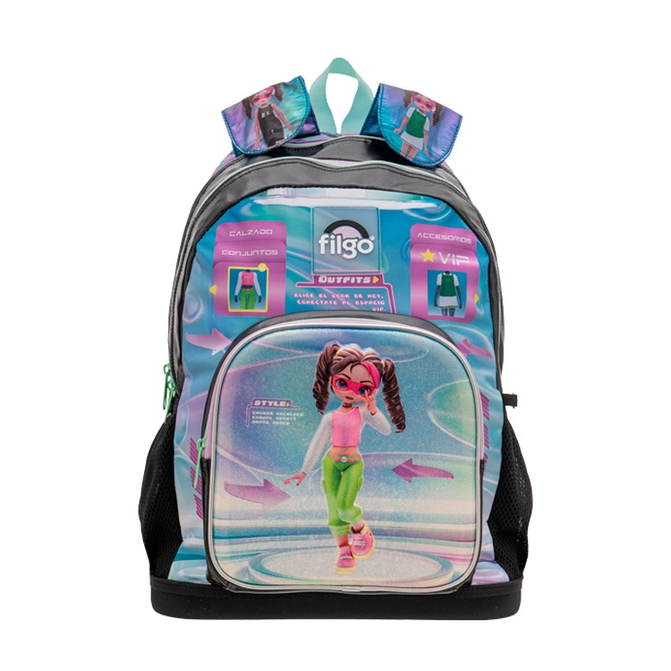 Mochila Escolar Filgo 2026 Air 18" Digital Style Art.MO26-AIR-001